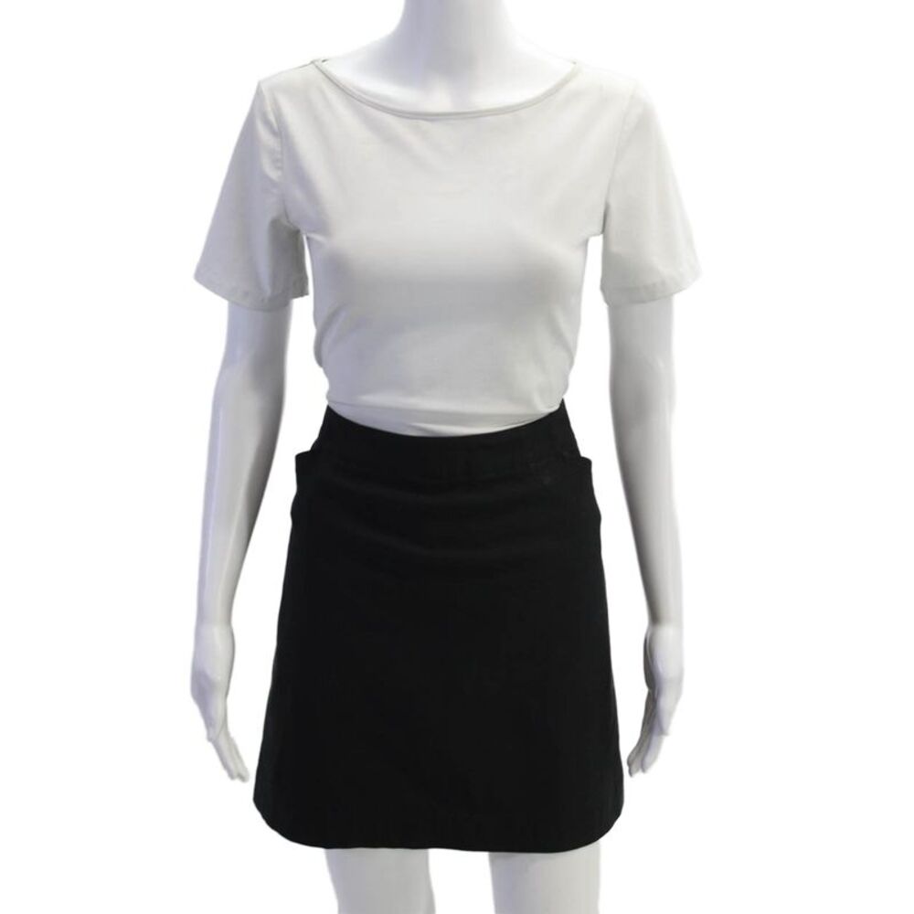Nike Golf Womens Solid Four Pocket Mini Skort Black Size 14
